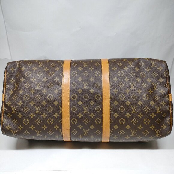 Authentic Louis Vuitton Keepall Bandouliere 55 Monogram Bag 585-120425 - Picture 5 of 9